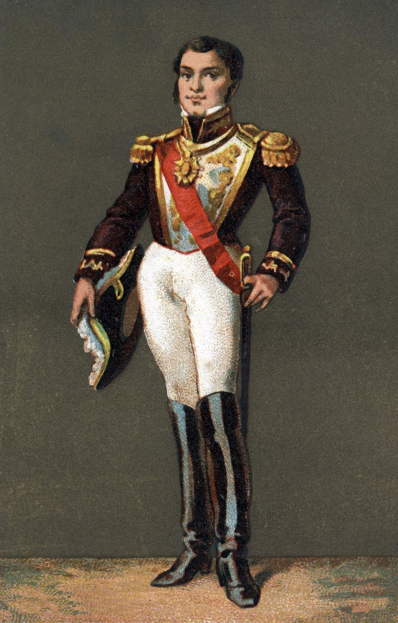 Portrait of Juan Manuel de Rosas (1793-1877), Argentine statesman by Unknown artist