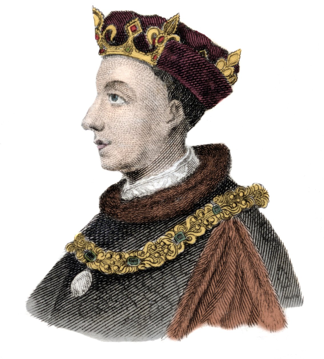 Portrait of King Henry V of England by Unknown artist