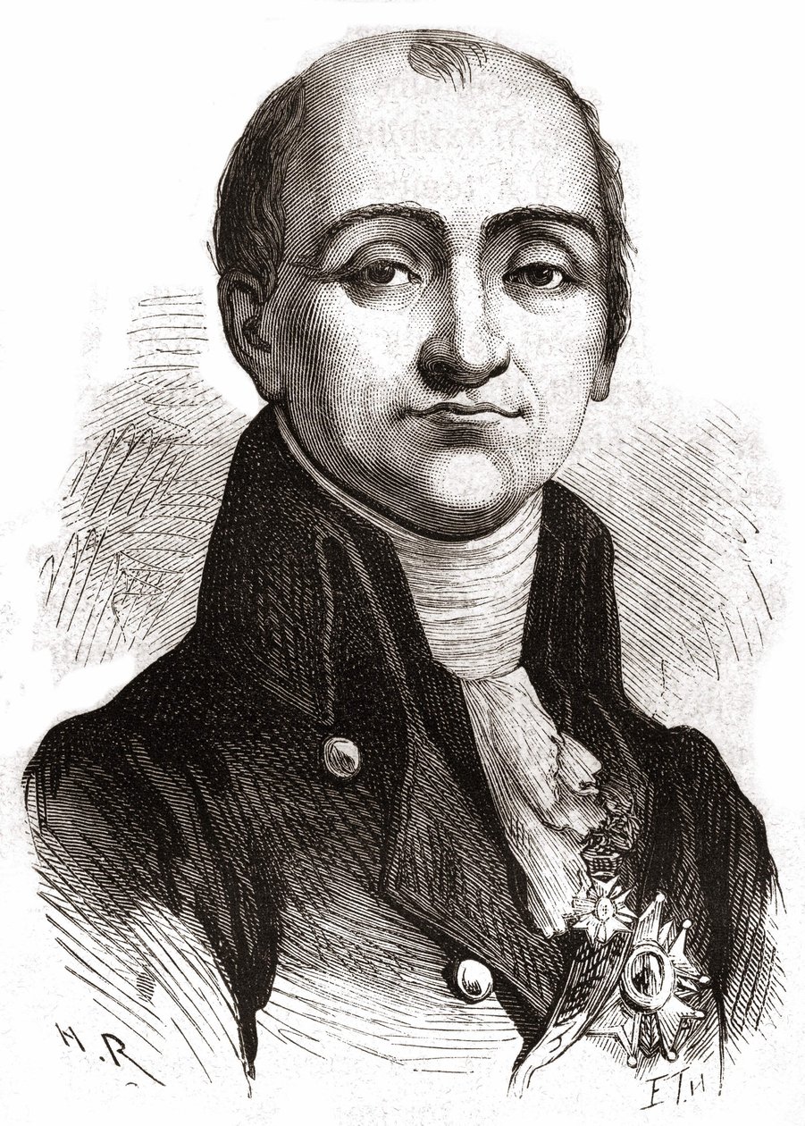 Portrait of Lacépède - in “Histoire de France” by Henri Martin by Unknown artist