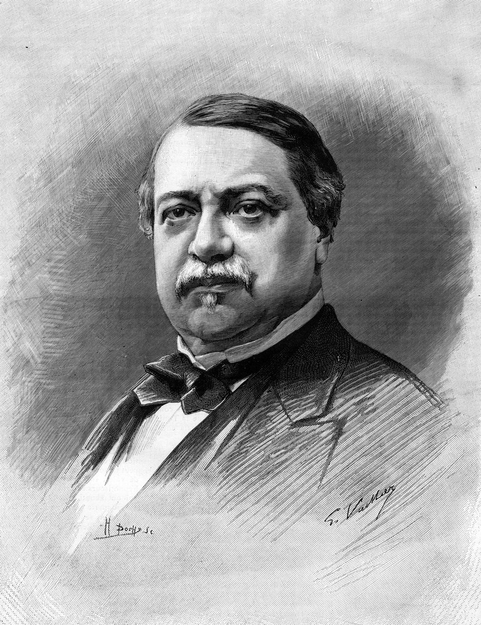 Portrait of Leon Say (1826-1896), French politician, economist by Unknown artist