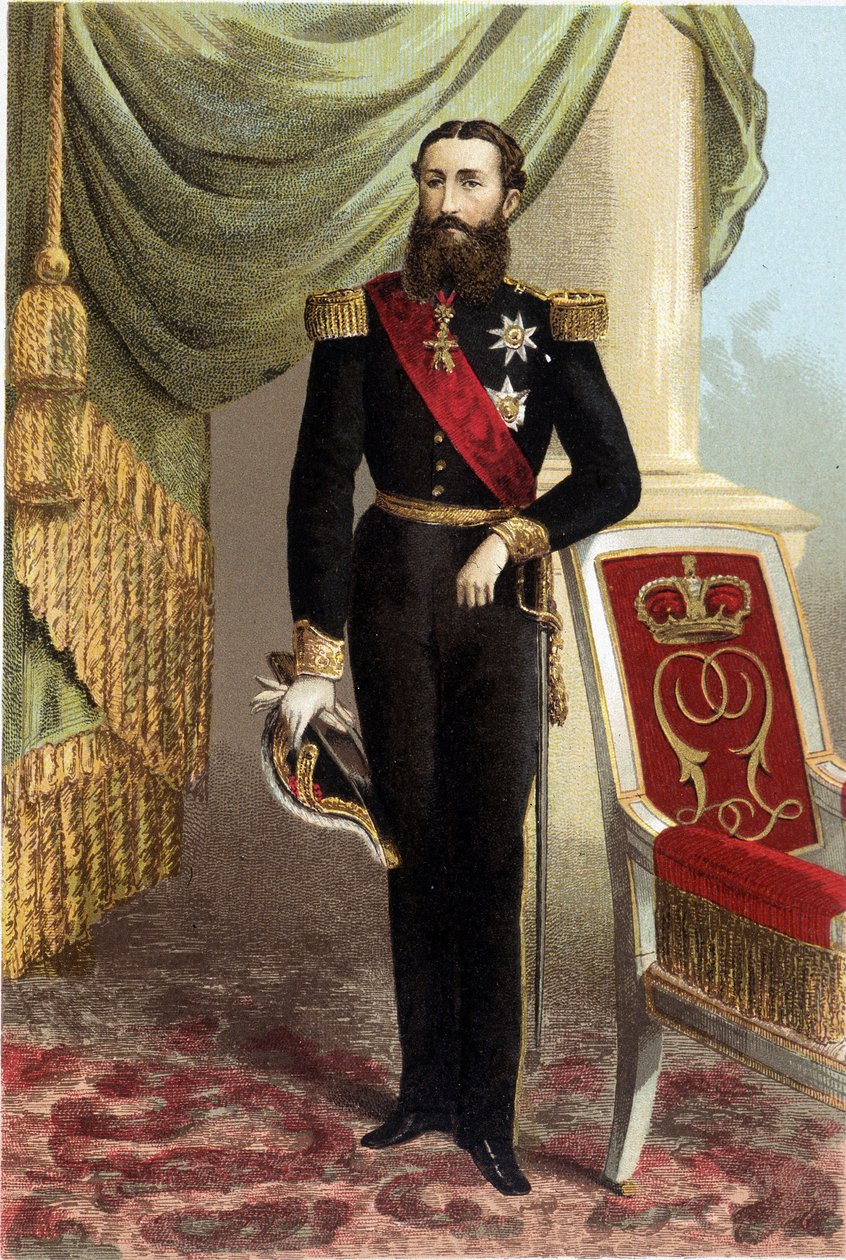 Portrait of Leopold II, King of the Belgians by Unknown artist