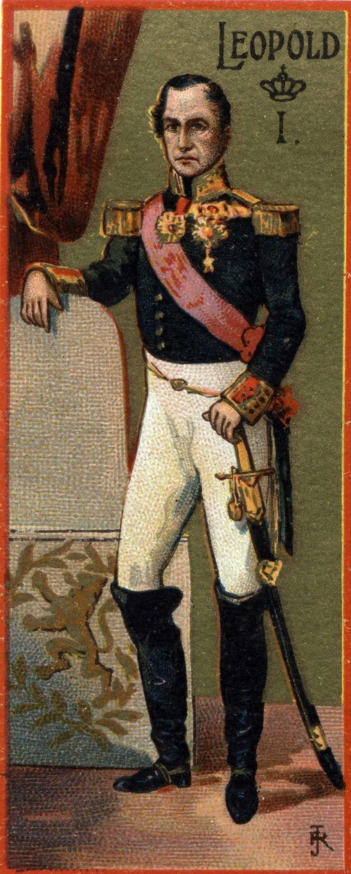 Portrait of Leopold I of Belgium (1790-1865) by Unknown artist