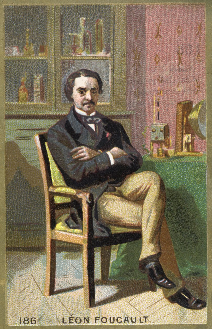 Portrait of Léon Foucault (1819-1868), French Physicist by Unknown artist