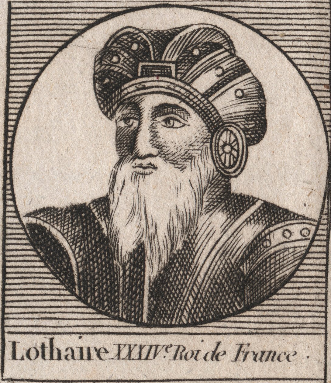 Portrait of Lothaire by Unknown artist