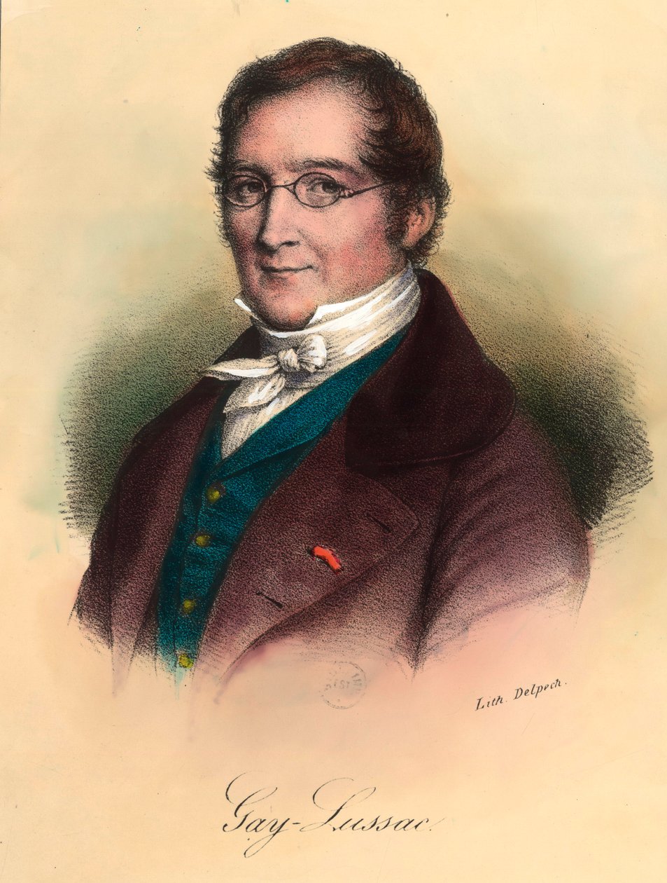 Portrait of Louis-Joseph Gay-Lussac by Unknown artist