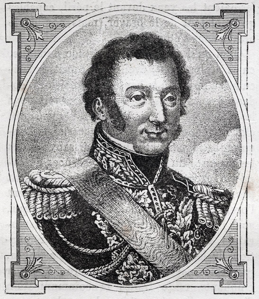 Portrait of Louis Auguste Victor de Ghaisne de Bourmont (1773-1846), marshal of France by Unknown artist