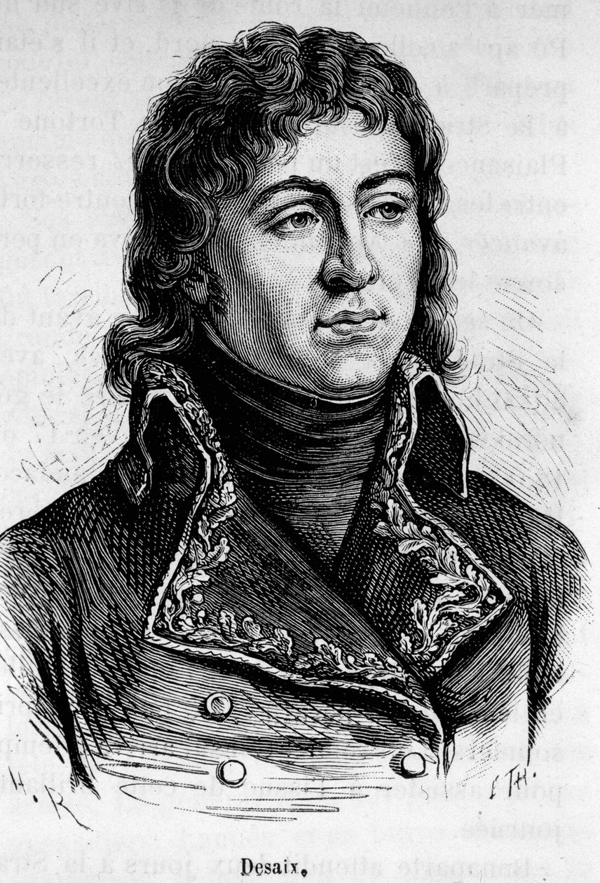 Portrait of Louis Charles Antoine Desaix de Veygoux (1768-1800), French general by Unknown artist