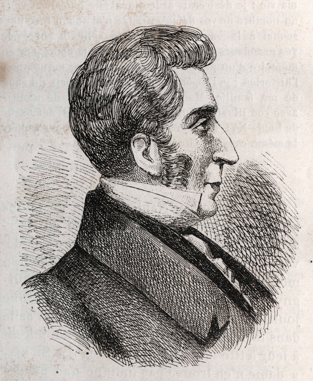 Portrait of Louis Charles Bonaventure Pierre, Count of Mesnard (engraving) by Unknown artist