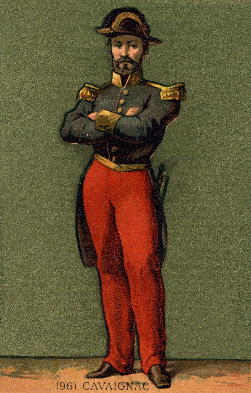 Portrait of Louis Eugène Cavaignac, French general and politician (1802 - 1857) by Unknown artist