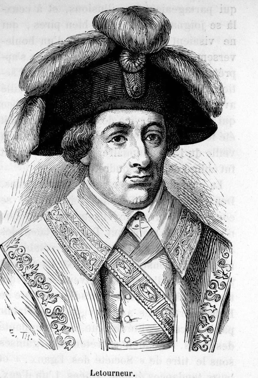 Portrait of Louis Francois Letourneur (1751-1817), French Politician by Unknown artist