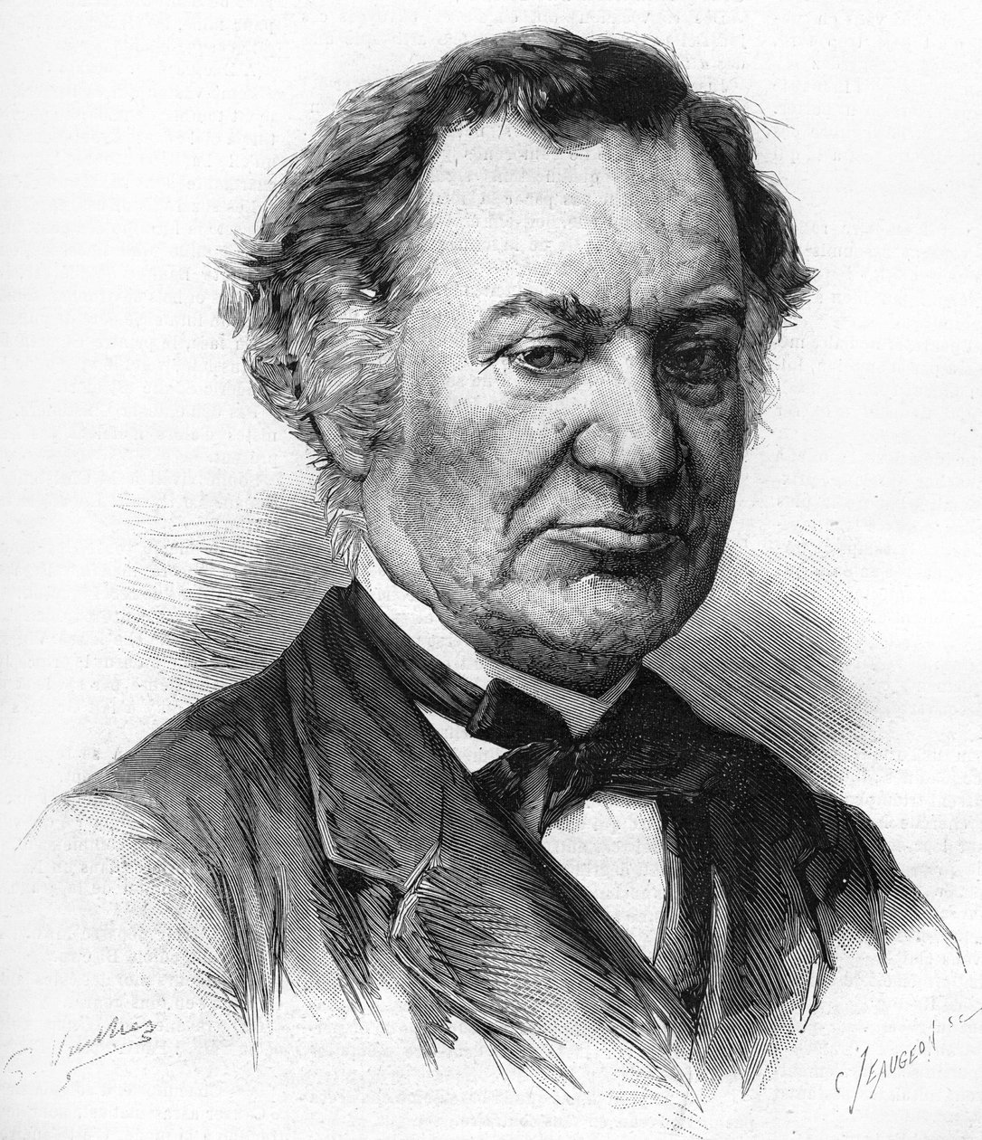 Portrait of Louis Veuillot (1813-1883), French journalist and writer by Unknown artist