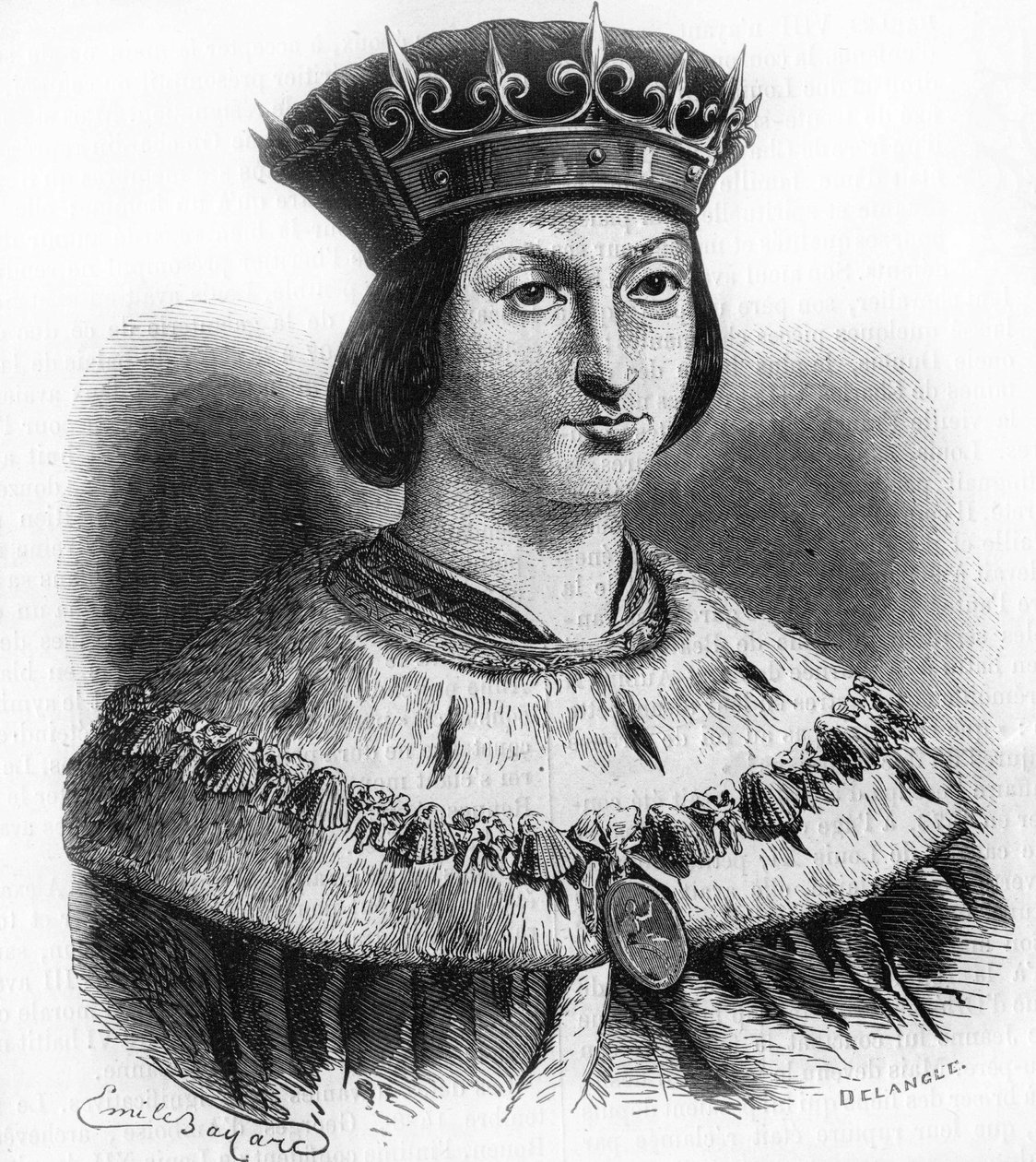 Portrait of Louis XII, King of France by Unknown artist