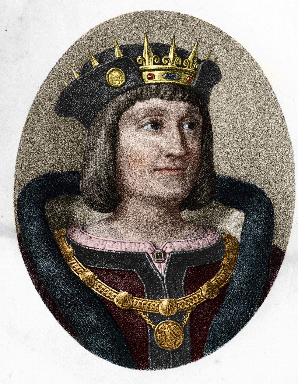 Portrait of Louis XII, King of France (1462-1515) by Unknown artist
