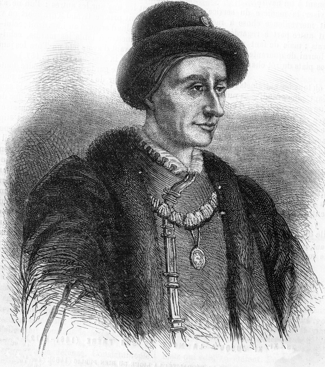 Portrait of Louis XI (1423-1483), King of France by Unknown artist
