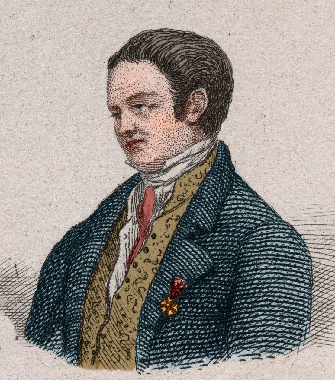 Portrait of Louis de Fontanes, French writer and politician. by Unknown artist