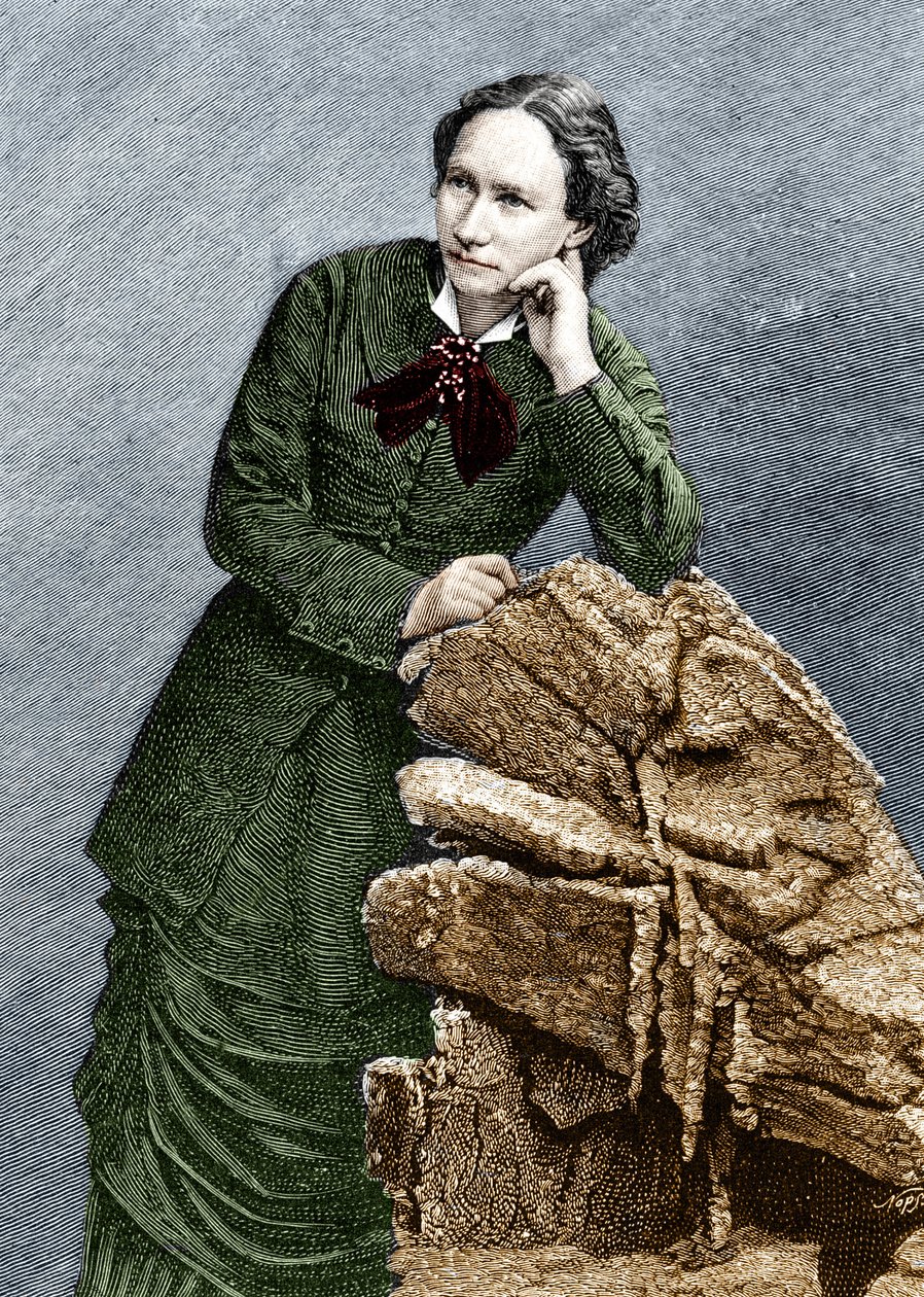 Portrait of Louise Michel During Her Deportation to Noumea in New Caledonia by Unknown artist