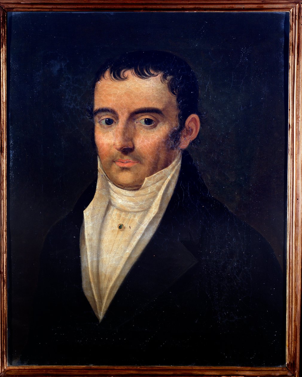 Portrait of Ludovico Antonio Brizzi, Italian Musician (19th Century) by Unknown artist