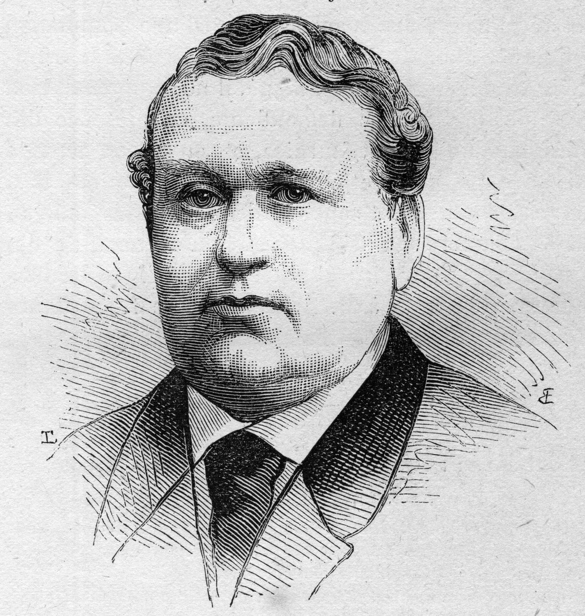 Portrait of M. Thiron, French Comedian (1879) by Unknown artist