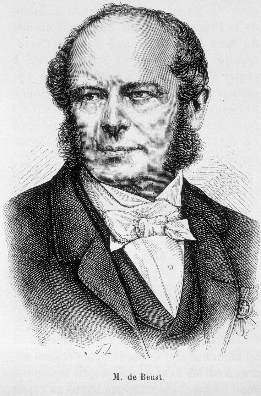 Portrait of M. de Beust by Unknown artist