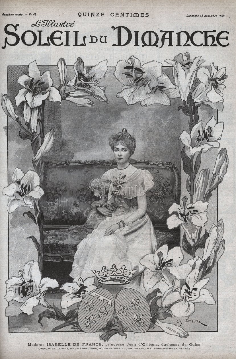 Portrait of Madame Isabelle of France, Princess Jean d