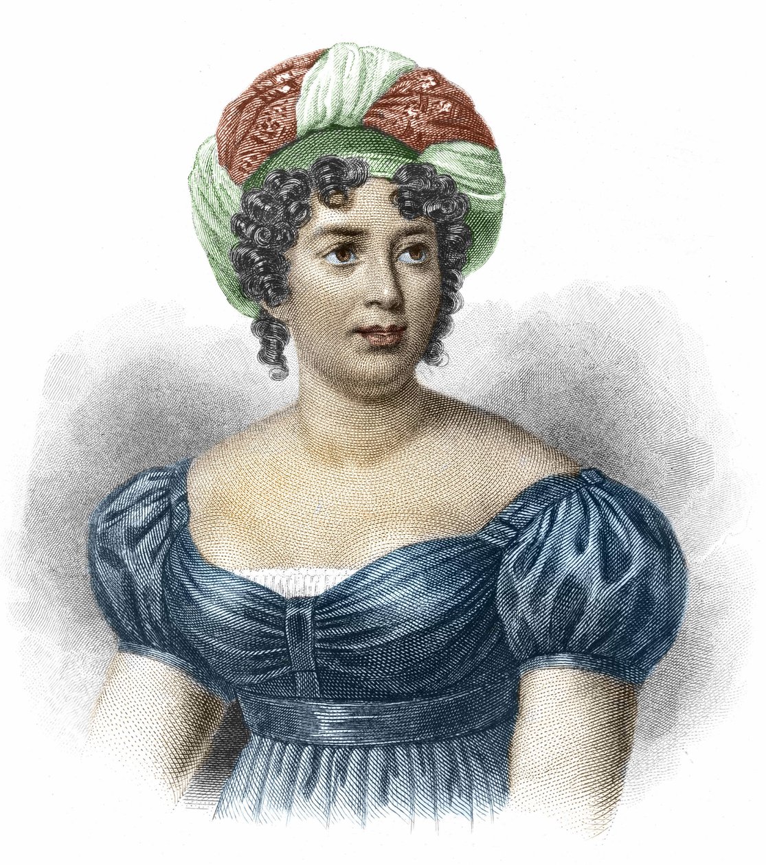 Portrait of Madame de Staël, Woman of Letters by Unknown artist