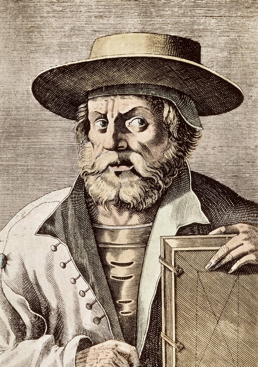 Portrait of Manuel Chrysoloras, Greek Scientist by Unknown artist