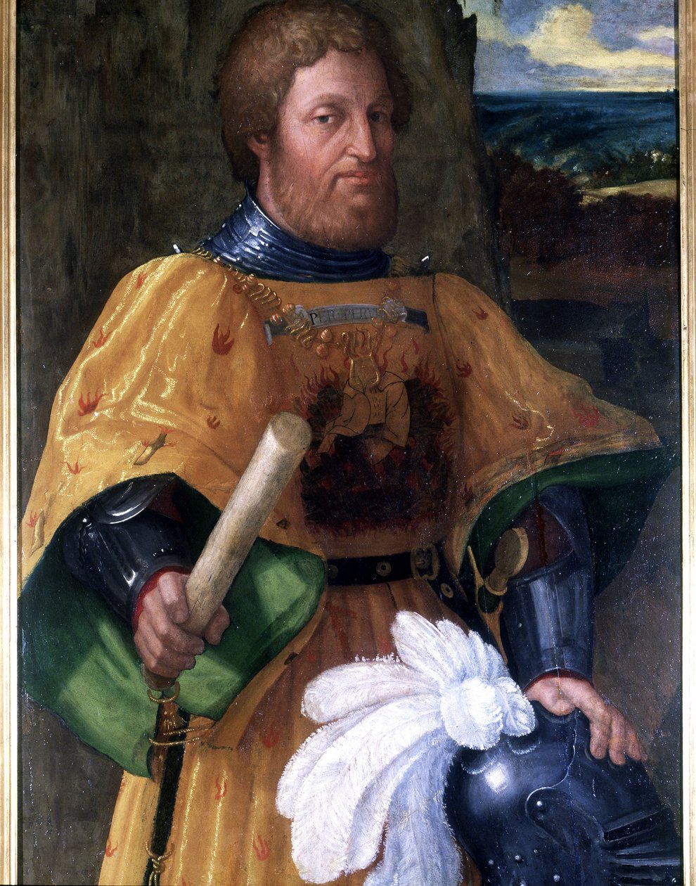 Portrait of Marcoantonio Colonna, general who participated in the Battle of Lepanto in 1571 by Unknown artist