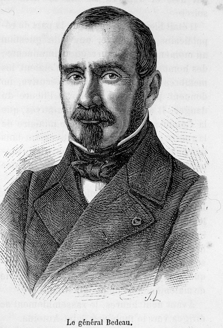 Portrait of Marie Alphonse Bedeau, French general (1804 - 1863) by Unknown artist