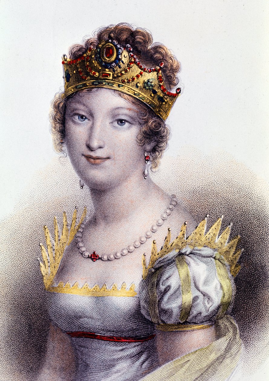 Portrait of Marie Louise, Duchess of Parma, Empress Consort of the French by Unknown artist