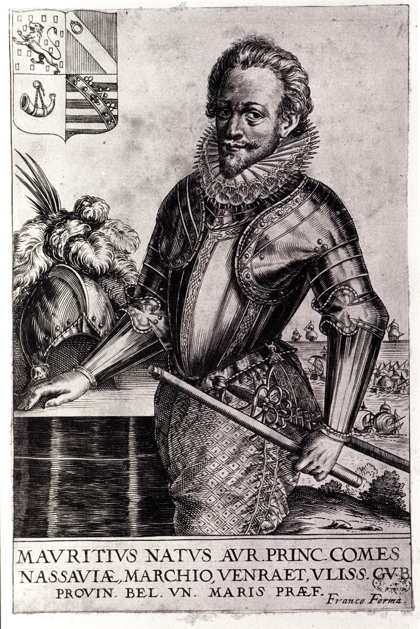 Portrait of Maurice de Nassau, Prince of Orange by Unknown artist