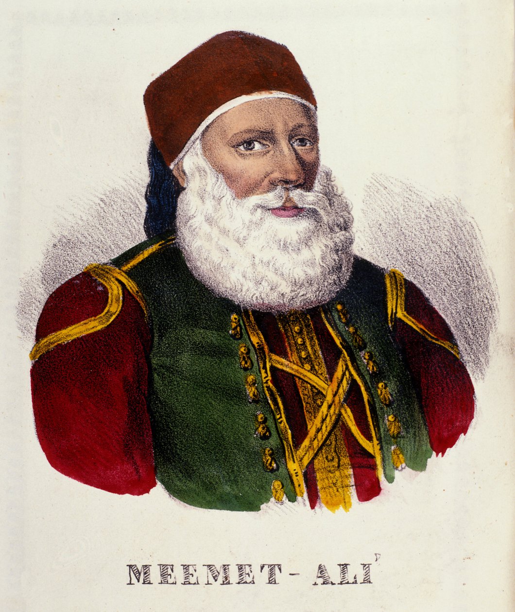 Portrait of Mehemet Ali (1769-1849), Vice King of Egypt in 1803 by Unknown artist