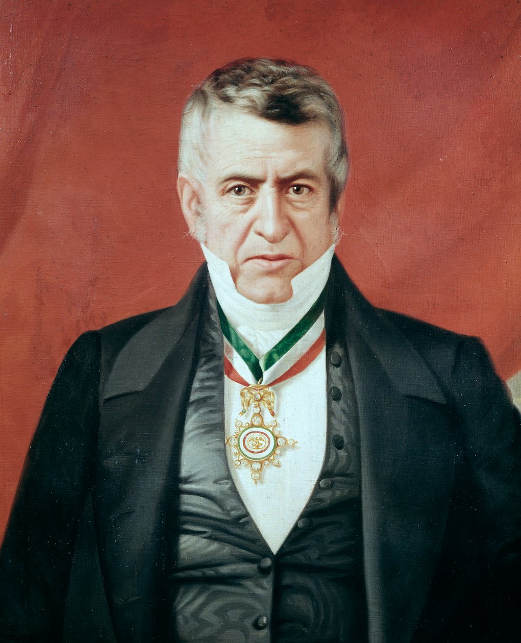 Portrait of Mexican President Jose Manuel de la Pena y Pena (1789-1850) by Unknown artist