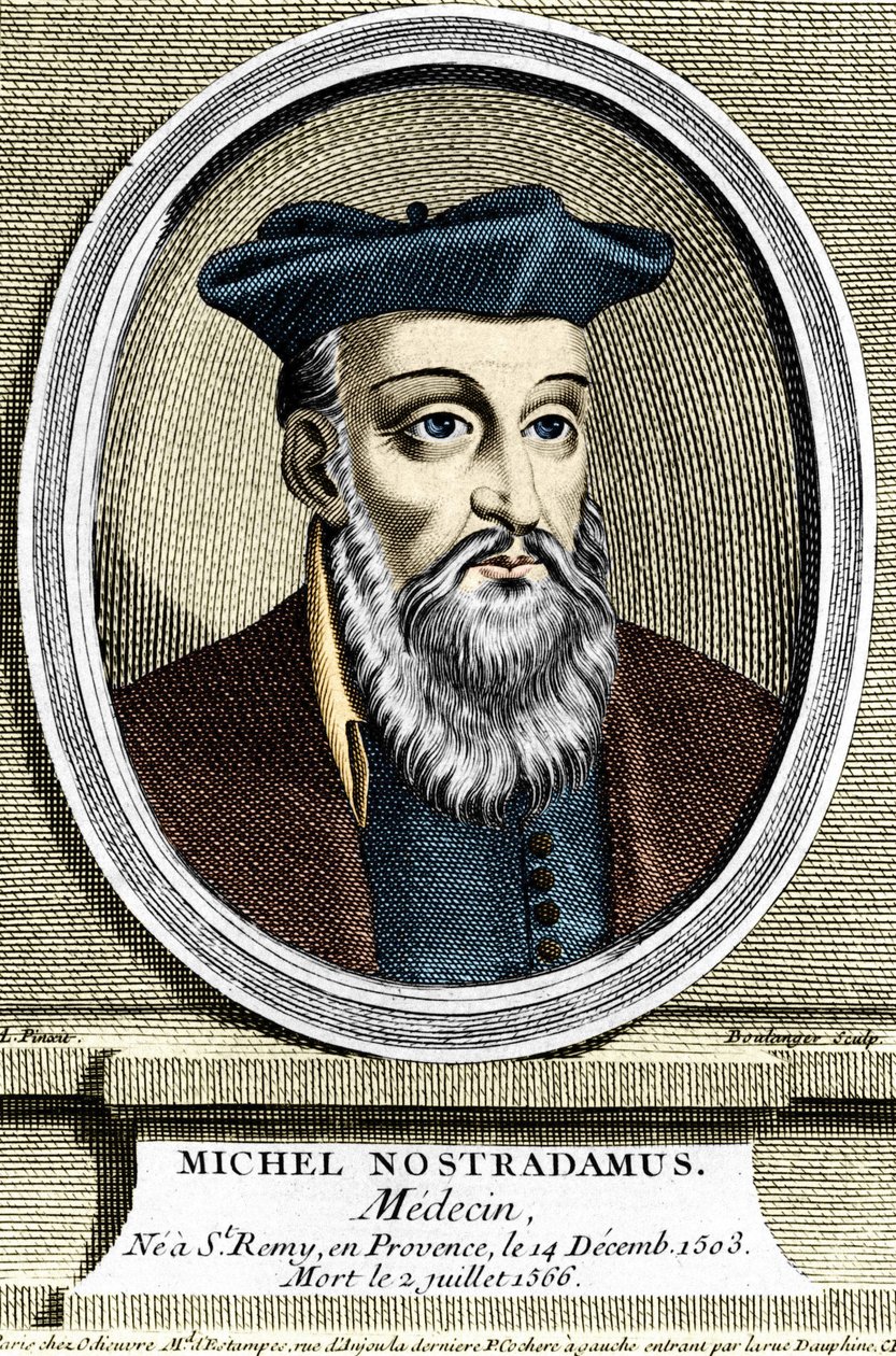 Portrait of Michel Nostradamus by Unknown artist