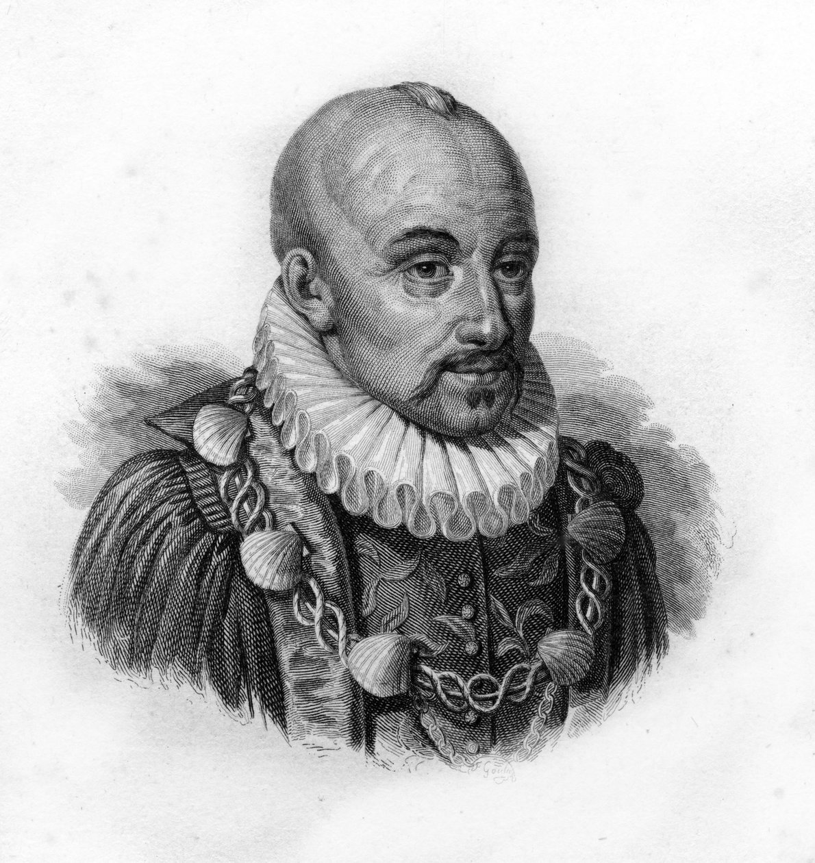 Portrait of Michel de Montaigne by Unknown artist