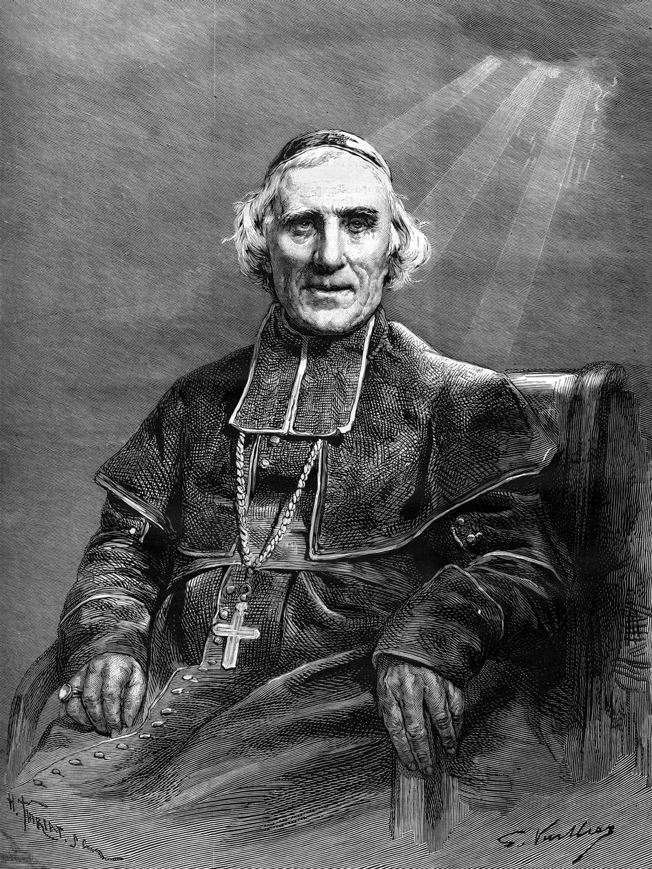 Portrait of Monsignor Joseph Hippolyte Guibert (1802-1886) by Unknown artist