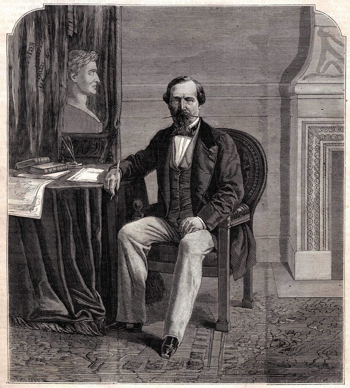 Portrait of Napoleon III (1808 - 1873) by Unknown artist