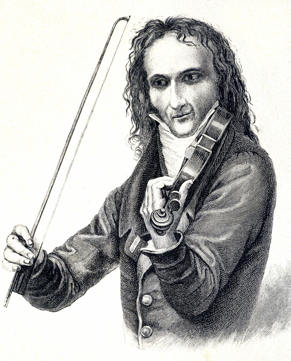 Portrait of Niccolò Paganini (1782-1840) by Unknown artist