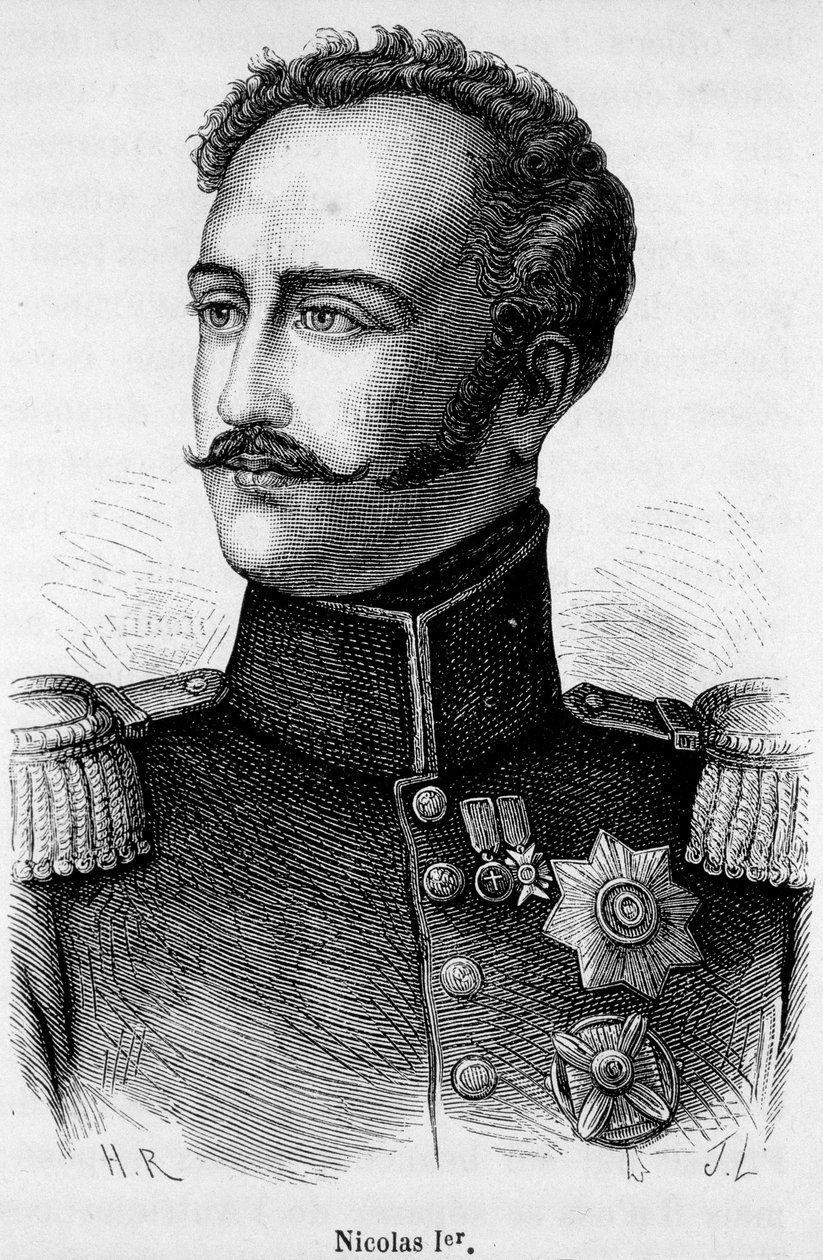 Portrait of Nicholas I, Emperor of Russia (1796 - 1855) by Unknown artist