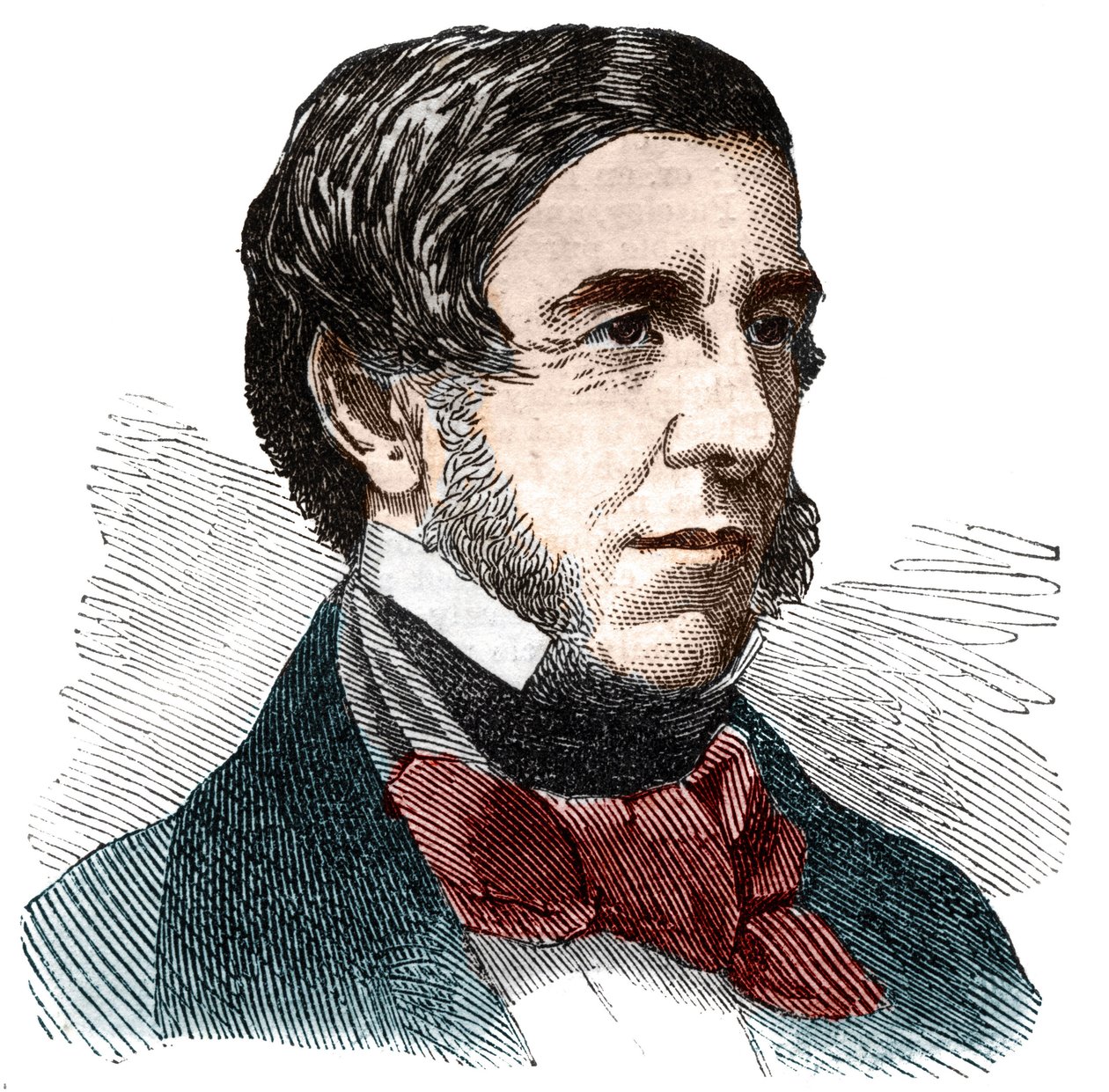 Portrait of Oliver Wendell Holmes, American Writer, Doctor, Essayist and Poet by Unknown artist