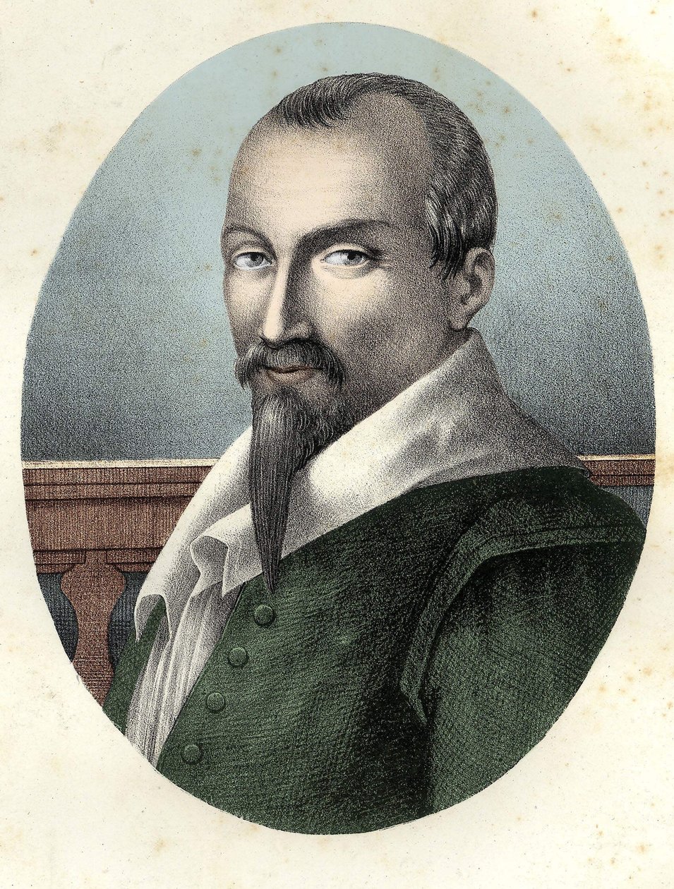 Portrait of Olivier De Serres (c. 1539-1619) French agronomist. by Unknown artist