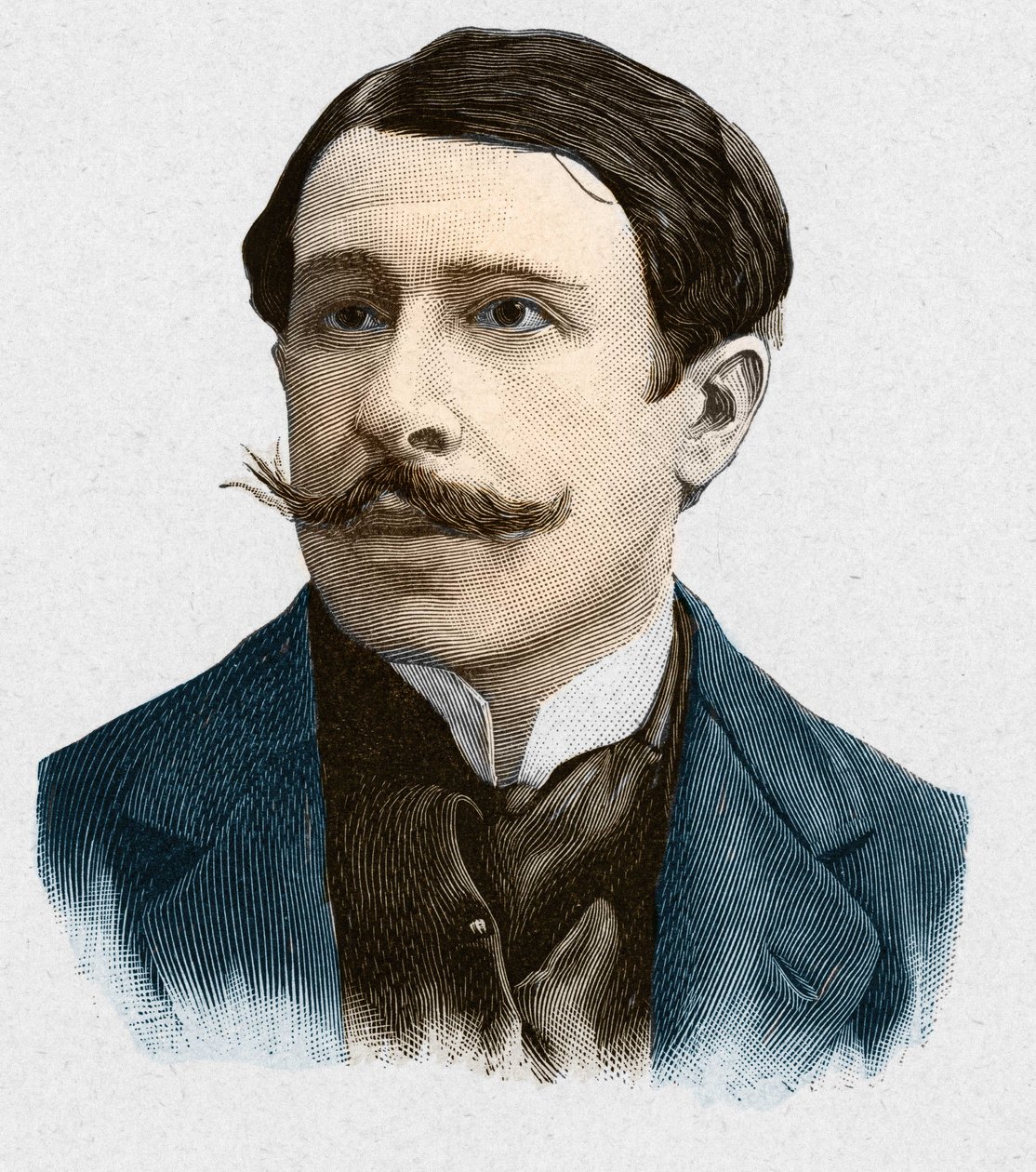Portrait of Paul Adam, French writer by Unknown artist