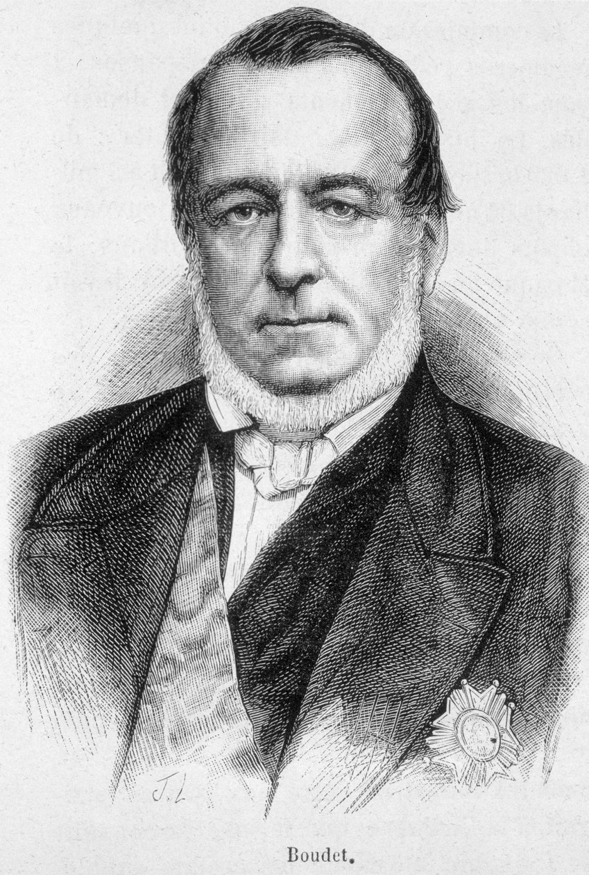 Portrait of Paul Boudet (1800-1877), French politician by Unknown artist