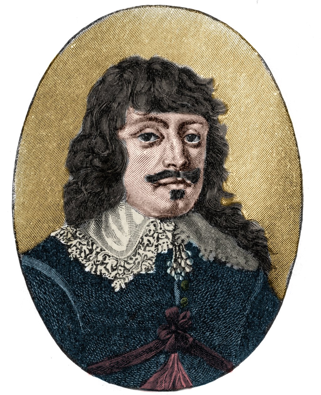 Portrait of Paul Fleming, German poet (1609-1640) by Unknown artist