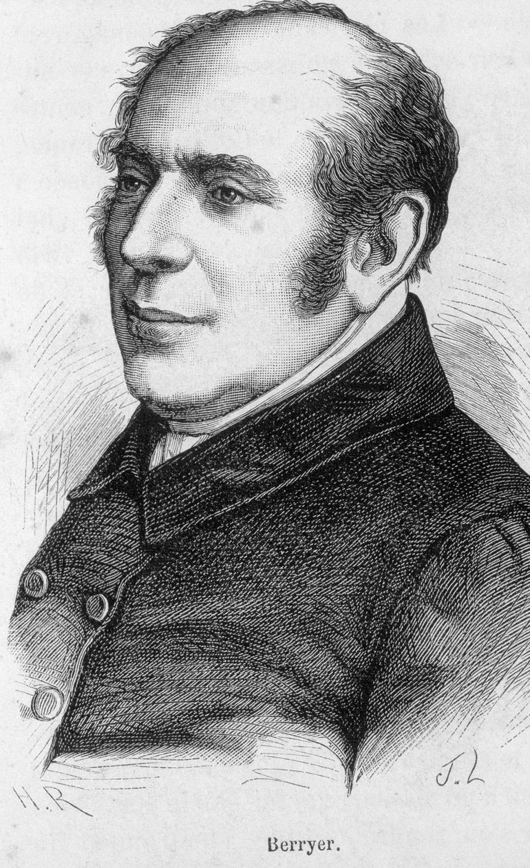Portrait of Pierre Antoine Berryer (1790-1868), French lawyer and politician by Unknown artist