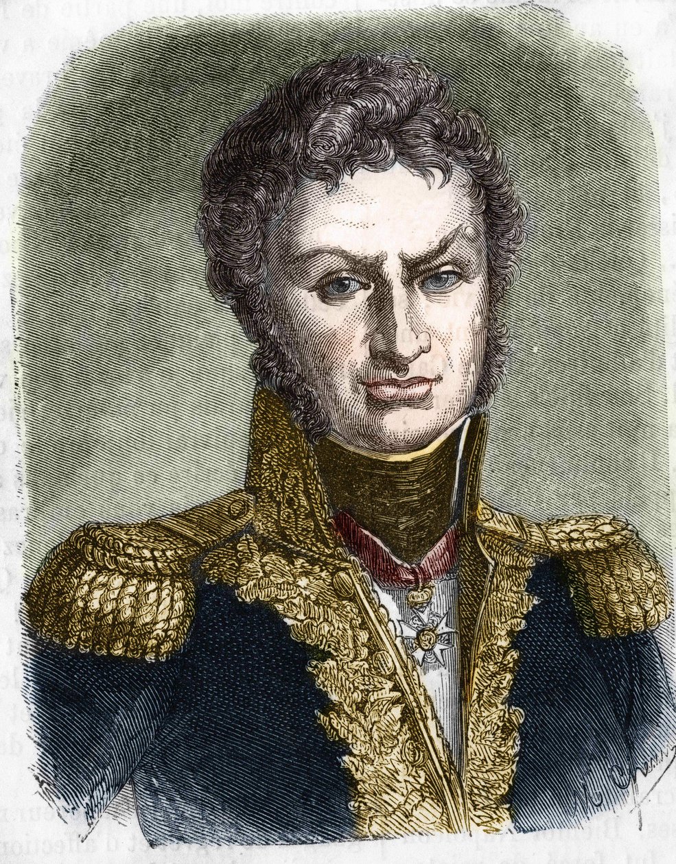 Portrait of Pierre Cambronne (1770-1842), French General by Unknown artist