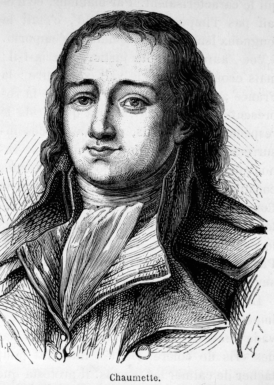 Portrait of Pierre Gaspard Chaumette (1763-1794), French politician, member of the Cordeliers Club and prosecutor - syndic of the Insurrectional Commune of Paris. He was arrested and guillotined with host extremists by Unknown artist