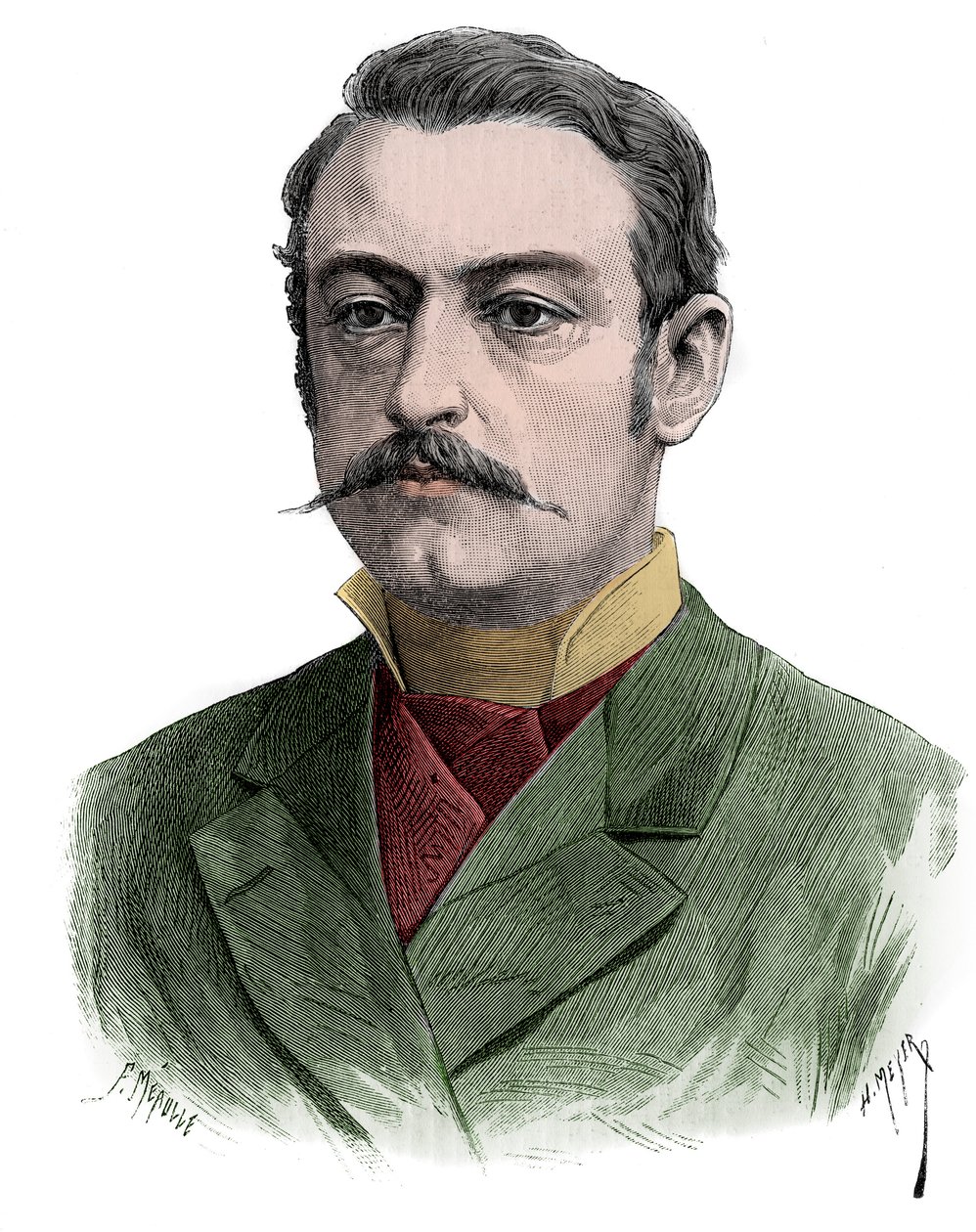 Portrait of Pierre Waldeck Rousseau, French Statesman by Unknown Artist