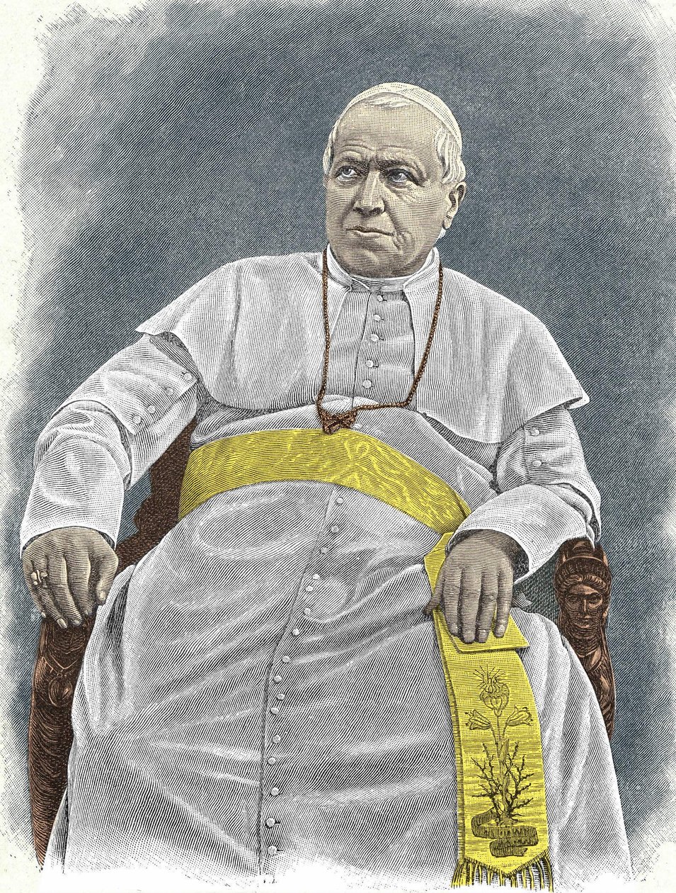 Portrait of Pius IX, 253rd Pope by Unknown artist