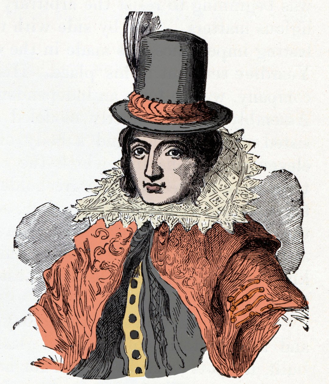 Portrait of Pocahontas, then Rebecca Rolfe by Unknown artist