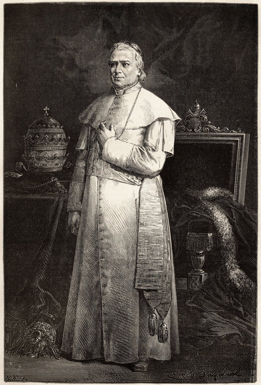 Portrait of Pope Pius IX by Unknown artist